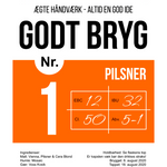 Indlæs billede til gallerivisning Seriebryg 01 - design din egen øl etiket - The Beer Label